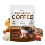Mushroom Coffee Powder Factory - OEM Reishi Lion's Mane Brain