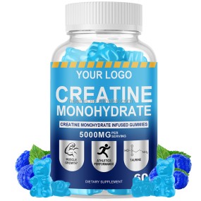 Creatine Gummies Factory - OEM 5000mg Sports Nutrition Energy