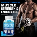Creatine Gummies Factory - OEM 5000mg Sports Nutrition Energy