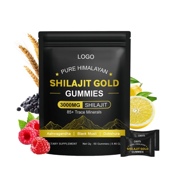 Shilajit Gummies Supplier - OEM Dietary Fiber Immune Support