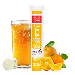 Vitamin C Tablets Manufacturer - OEM 1000mg Effervescent Multivitamin