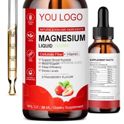 Magnesium Liquid Drops Manufacturer - OEM Glycinate Non-GMO Absorption