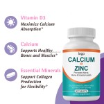 Calcium Zinc Tablets Supplier - OEM Magnesium Vitamin D3 Bone