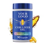 Cod Liver Oil Capsules Factory - OEM Vegan Fish Oil Heart Health