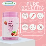 Biotin Gummies Supplier - OEM Vegan Hair Growth Collagen