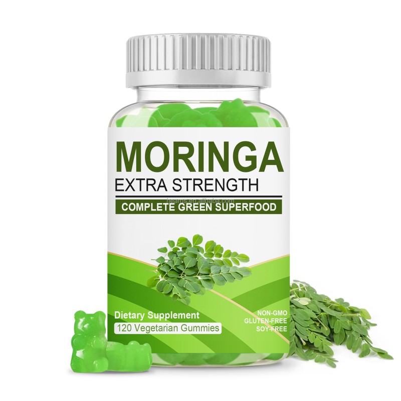 Moringa Gummies Factory - OEM Leaf Extract Herbal Supplement