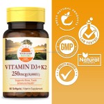 Vitamin D3 K2 Softgels Supplier - OEM Organic Minerals Heart Immune