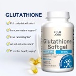 Glutathione Softgels Factory - OEM Skin Whitening Brightening Beauty
