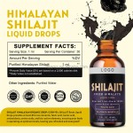 Shilajit Liquid Drops Factory - OEM Himalayan Extract Mineral Booster