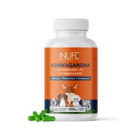 Ashwagandha Capsules for Pets - Custom 500mg Supplement Supplier