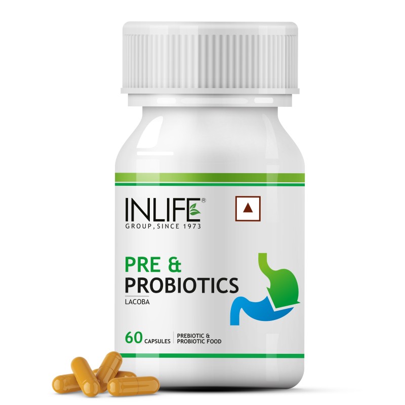 Prebiotic Probiotic Supplement - Men Women Healthcare Capsules