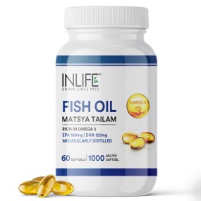 Fish Oil Omega 3 Softgels - 1000mg Custom Supplement Factory