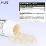 Coconut Oil Capsules - Extra Virgin Cold Pressed Supplement