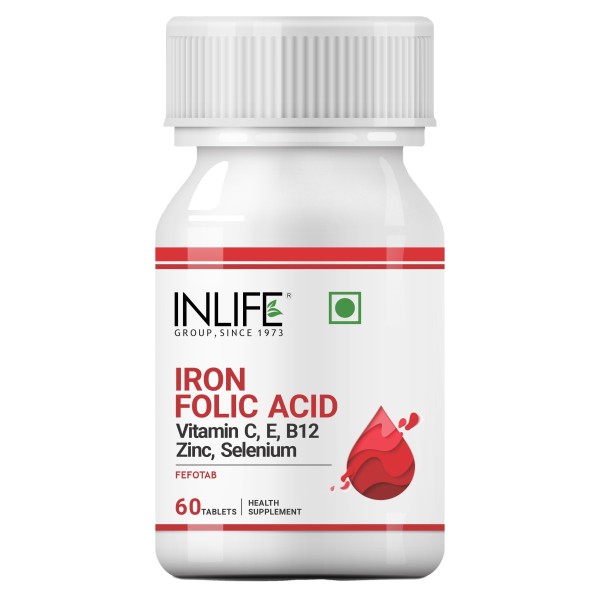Iron Folic Acid Supplement - Chelated with Vitamins Tablets
