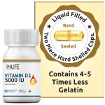 Vitamin D3 Supplement - 5000 IU Liquid Filled Capsules Supplier
