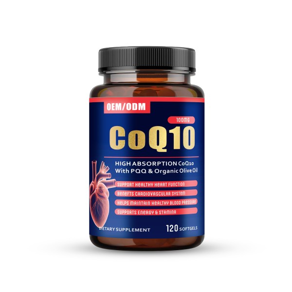 Coenzyme Q10 Softgels - Natural Ubiquinone Supplement