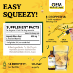 Maca Root Liquid Drops - Organic Energy Supplement