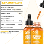 Liposomal Vitamin C Drops - High Absorption Immunity Support