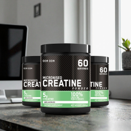 Creatine Monohydrate Powder - Flavorless Protein Supplement Factory