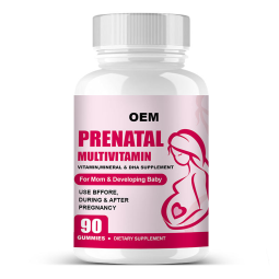 Prenatal Multivitamin Tablets - Natural Folic Acid Supplement