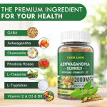 Ashwagandha Gummies - Root Extract with Vitamins