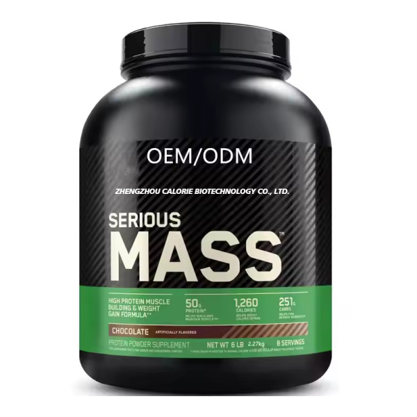 Mass Gainer Protein Powder - Chocolate Flavor Supplement