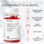 Hair Growth Gummies - Vegan Biotin Supplement Manufacturer