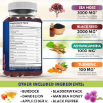 Sea Moss Gummies - Organic Herbal Supplement