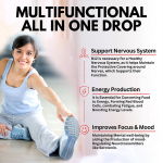 Vitamin B12 Liquid Drops - Vegan Methylcobalamin Supplement