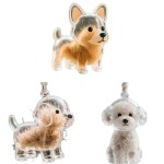 Pet Hair Capsule Keychain - Souvenir Gift Item