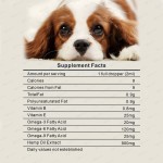Hemp Seed Oil - Pet Nutrition Hair Care Supplement
