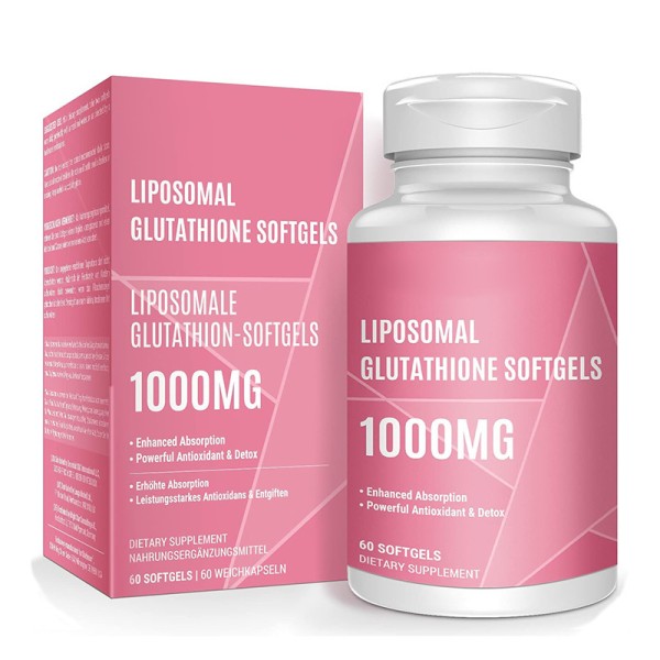 Glutathione Softgel Capsules - Liposome OEM Supplement Manufacturer