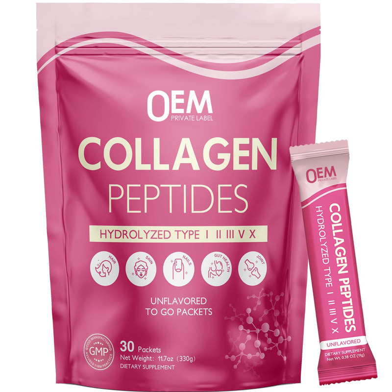 Hydrolyzed Collagen Powder - Multi-Type Collagen Supplement