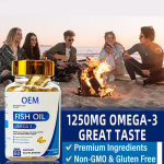 Fish Oil Omega 3 Softgels - High Potency EPA DHA Supplier