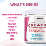 Creatine Monohydrate Powder - Sports Nutrition Supplement