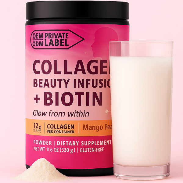 Multi Collagen Peptides Powder - Hydrolyzed Protein Supplement
