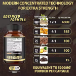 Ashwagandha Capsules - Root Extract Herbal Supplement