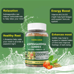 Ashwagandha Gummies - Root Extract with Vitamins