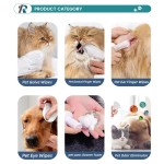 Pet Wet Wipes - Disposable Cleaning Gloves