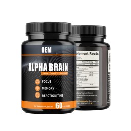 Nootropic Softgel Capsules - Focus Memory Enhancement