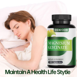 Magnesium Glycine Capsules - Vegan Sleep Improvement