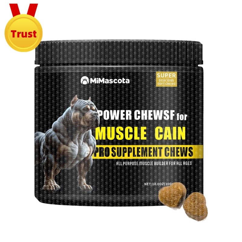 Dog Protein Chews - Muscle Gain Supplements