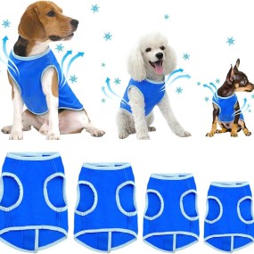 Dog Cooling Vest - Summer Breathable Pet Jacket