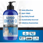 Salmon Oil Liquid - Wild Alaskan Omega 3 Supplement