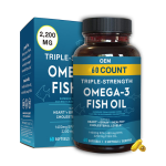 Fish Oil Softgels - Brain Eye Health Omega 3