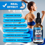 Keto Diet Drops - Natural Appetite Suppressant Supplement