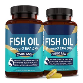 Fish Oil Softgel Capsules - Deep Sea OEM Supplement