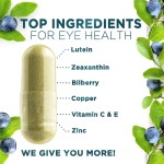 Eye Vitamin Capsules - Computer Vision Health Supplement