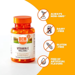 Vitamin E Softgels - Immune Health Antioxidant Support