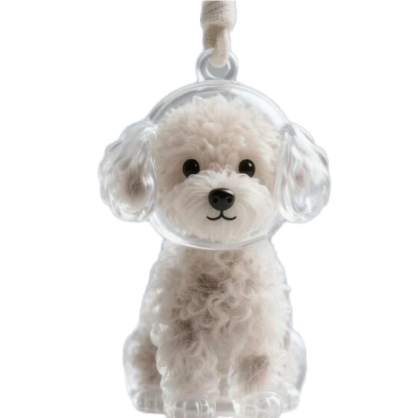 Pet Hair Capsule Keychain - Souvenir Gift Item